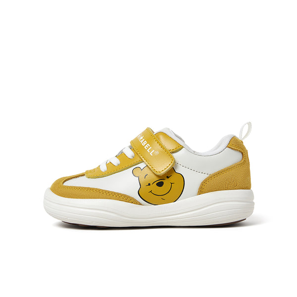 [MIRABELL x Winnie The Pooh] Cowhide leather/synthetic leather children's travel shoes (Kid)