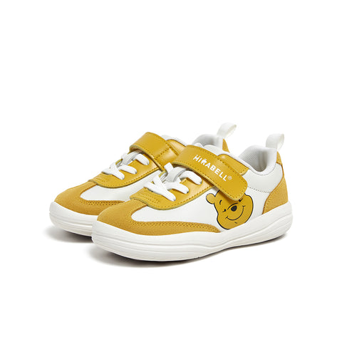 [MIRABELL x Winnie The Pooh] Cowhide leather/synthetic leather children's travel shoes (Kid)