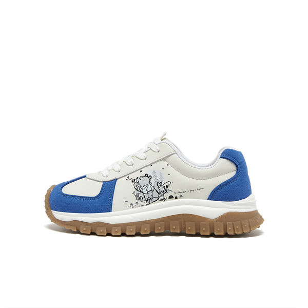 [MIRABELL x Winnie The Pooh] Cowhide leather/synthetic leather children's travel shoes (Kid)