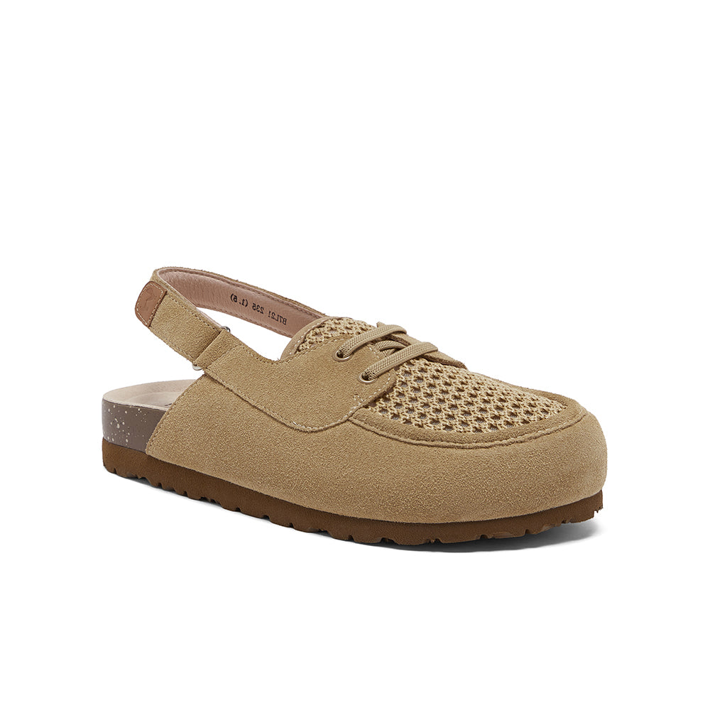 MIRABELL Split Leather / Fabric Women's Slippers (Women)
