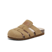 MIRABELL Split Leather Slippers (Women)