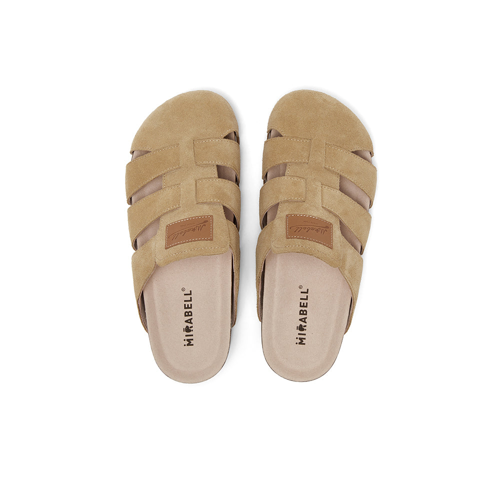 MIRABELL Split Leather Slippers (Women)