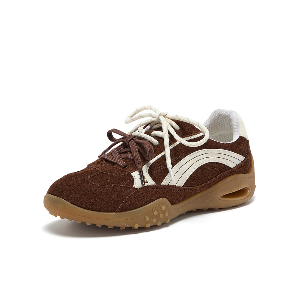 MIRABELL Casual shoes in split cowhide/synthetic leather (Women)
