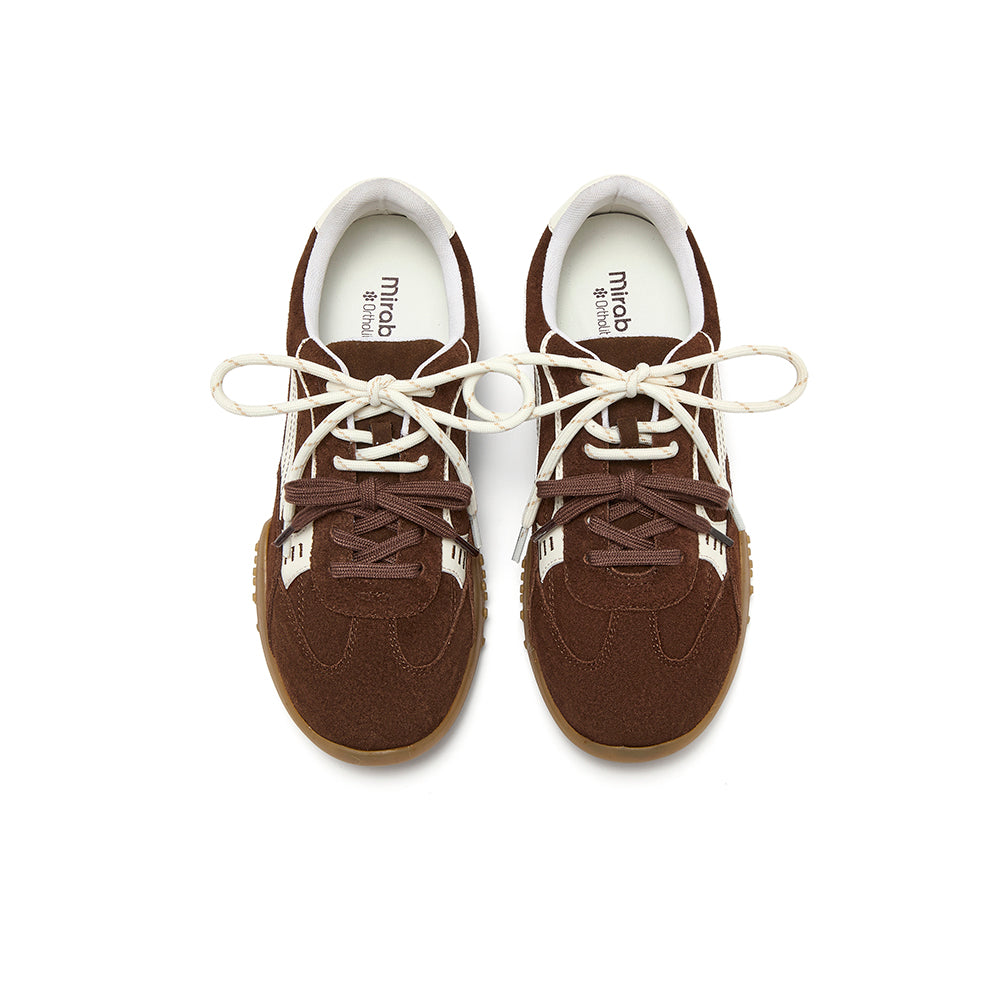 MIRABELL Casual shoes in split cowhide/synthetic leather (Women)