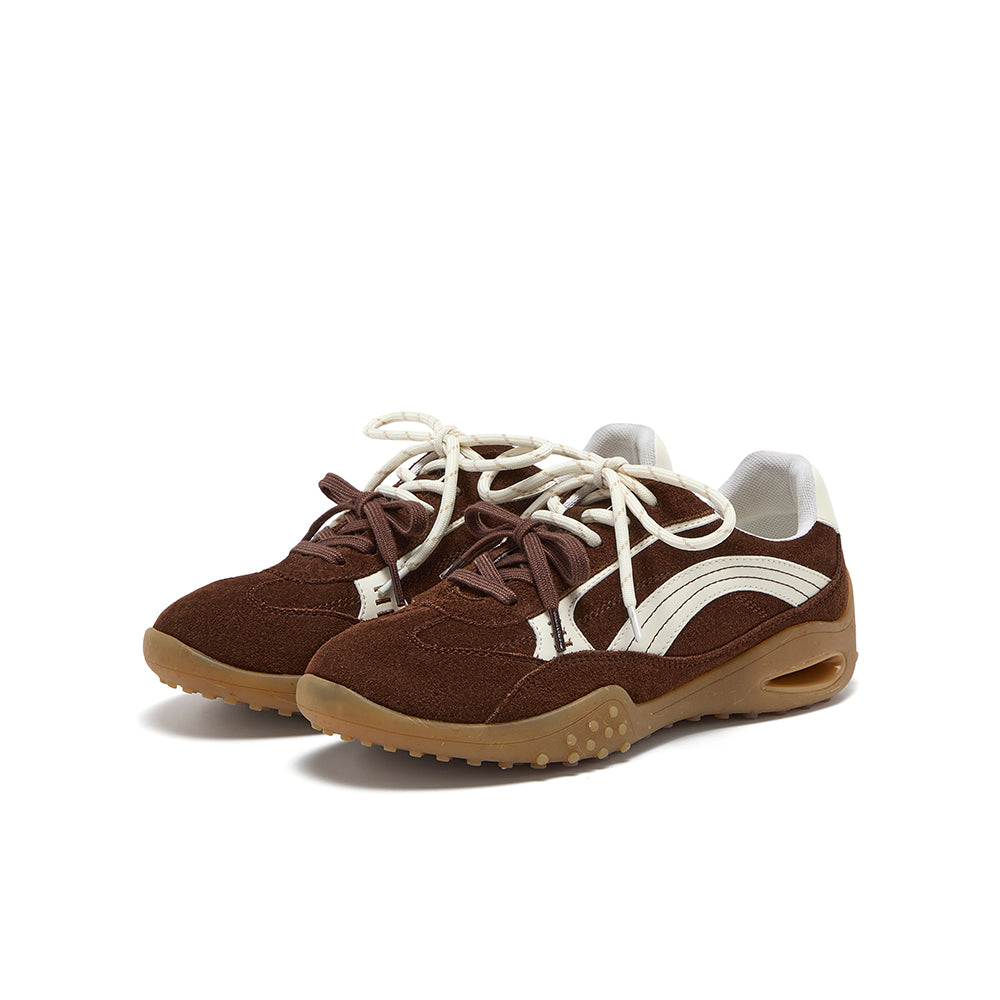 MIRABELL Casual shoes in split cowhide/synthetic leather (Women)