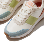 FITFLOP F-Mode Flow Suede-Mix Flatform Sneakers (Women)