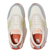 FITFLOP F-Mode Flow Suede-Mix Flatform Sneakers (Women)