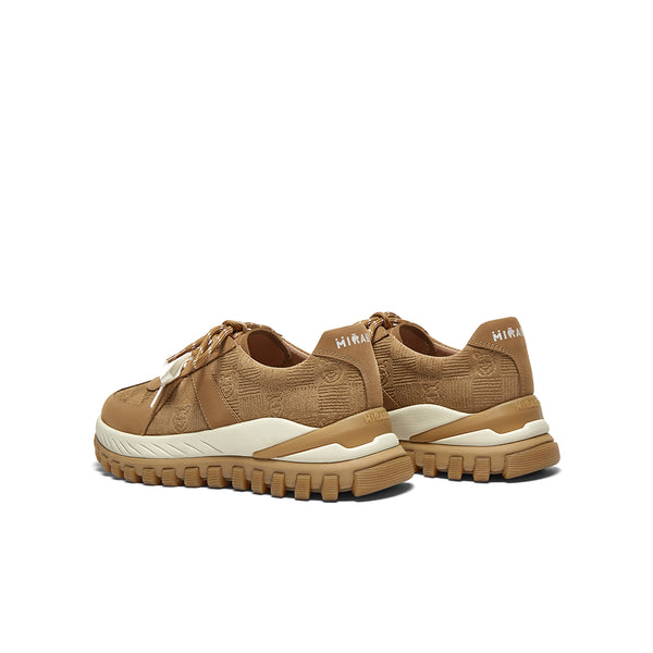 [MIRABELL x Winnie The Pooh] Cow split leather/cow leather casual shoes (Women)