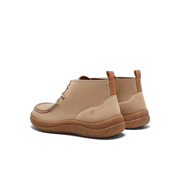 Hush Puppies Brown Leather Shoes (Women)