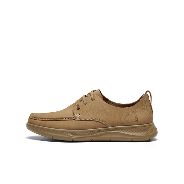Hush Puppies Brown Leather Shoes (Men)
