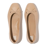FITFLOP Delicato Bow Soft Leather Ballet Flats (Women)