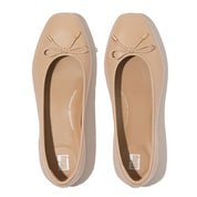 FITFLOP Delicato Bow Soft Leather Ballet Flats (Women)