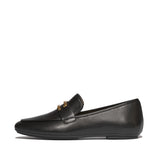 FITFLOP Delicato Gold-Trim Leather Loafers (Women)