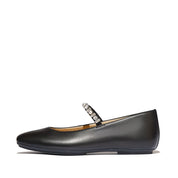 FITFLOP Delicato Pearls-and-Crystal Leather Ballet Flats (Women)