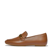 FITFLOP Delicato Square-Chain Soft Leath Loaferser (Women)