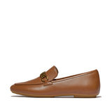 FITFLOP Delicato Square-Chain Soft Leath Loaferser (Women)