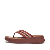 FITFLOP F-Mode Crochet Flatform Toe-Post Sandals (Women)