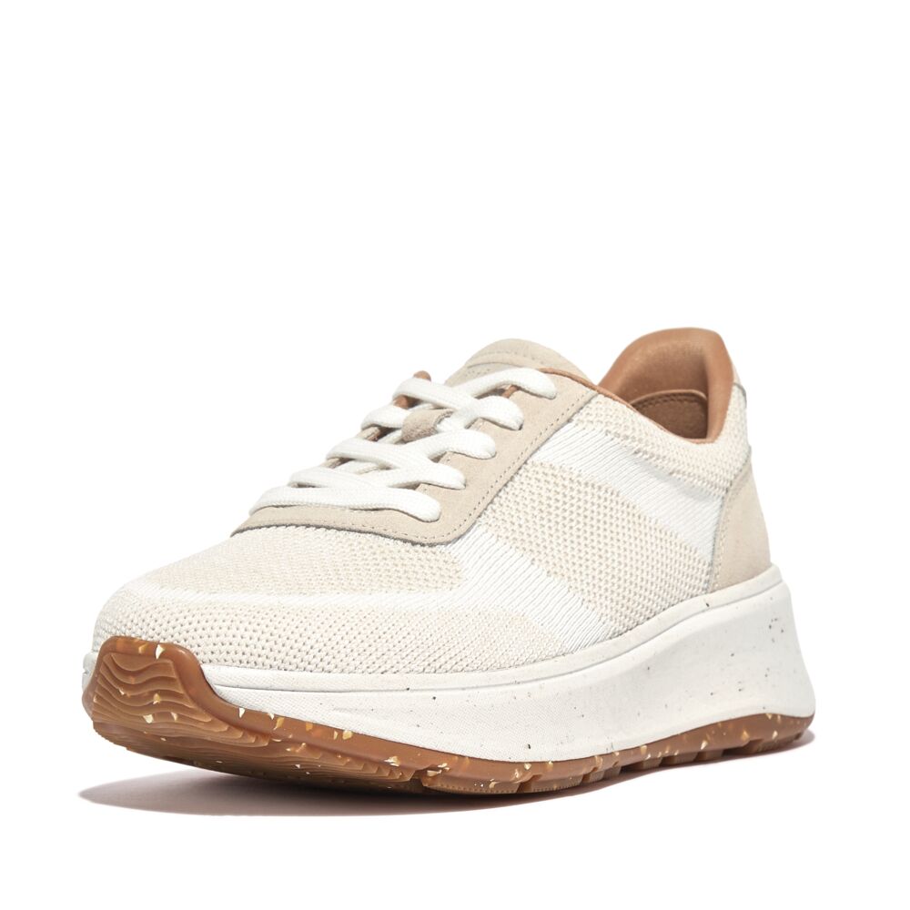FITFLOP F-Mode e01 Knit Flatform Sneakers (Women)