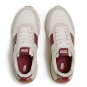 FITFLOP F-Mode Flow Leather/Suede Flatform Sneakers (Women)
