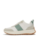 FITFLOP F-Mode Flow Leather/Suede Flatform Sneakers (Women)