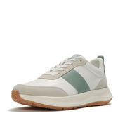 FITFLOP F-Mode Flow Leather/Suede Flatform Sneakers (Women)