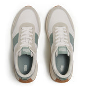 FITFLOP F-Mode Flow Leather/Suede Flatform Sneakers (Women)