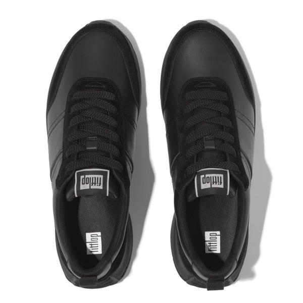 F-MODE FLOW MENS LEATHER/SUEDE SNEAKERS (Men)