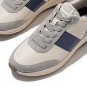 FITFLOP F-Mode Flow Men's Leather/Suede Sneakers (Men)