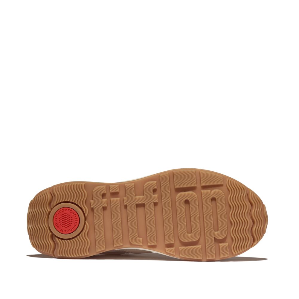 FITFLOP F-Mode Flow Men's Leather/Suede Sneakers (Men)