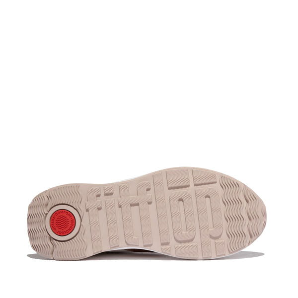 FITFLOP F-MODE FLOW SEQUIN SUEDE/LEATHER FLATFORM SNEAKERS (Women)