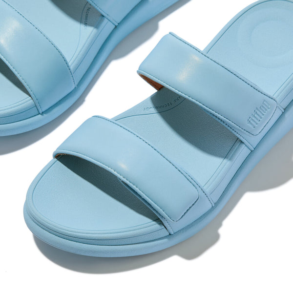 FITFLOP F-MODE GO ADJUSTABLE FLATFORM TWO-BAR SLIDES (Women)