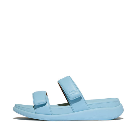 FITFLOP F-MODE GO ADJUSTABLE FLATFORM TWO-BAR SLIDES (Women)