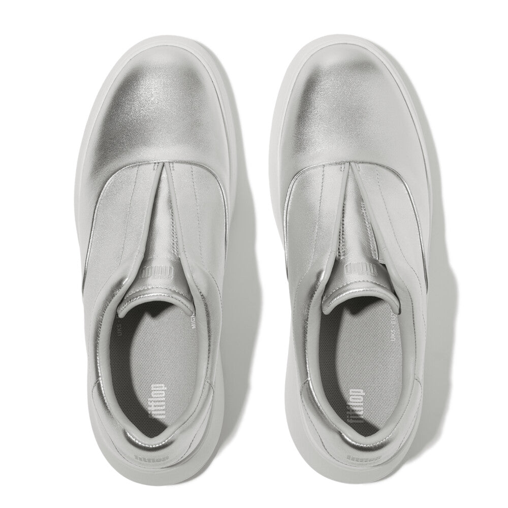 F-MODE-LEATHER-LACELESS-SNEAKERS-SILVER_E2F-011_1.jpg