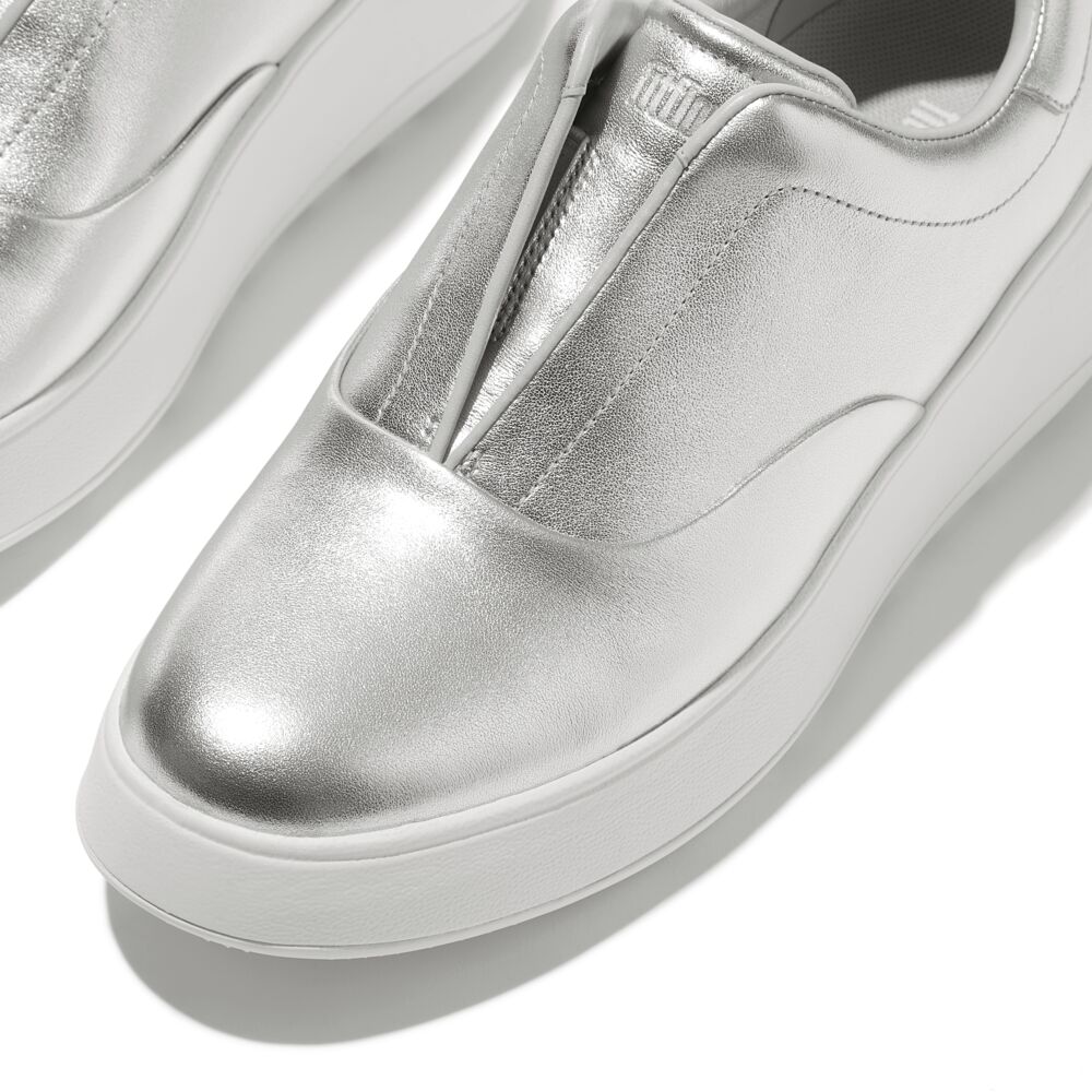 F-MODE-LEATHER-LACELESS-SNEAKERS-SILVER_E2F-011_2.jpg