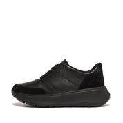 FITFLOP F-Mode Leather/Suede Flatform Sneakers (Women)