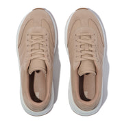 FITFLOP F-Mode T-Toe Wave Leather/Suede Sneakers (Women)