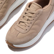 FITFLOP F-Mode T-Toe Wave Leather/Suede Sneakers (Women)