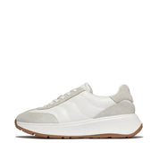 FITFLOPF-Mode T-Toe Wave Leather/Suede Sneakers (Women)