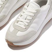 FITFLOP F-Mode T-Toe Wave Leather/Suede Sneakers (Women)