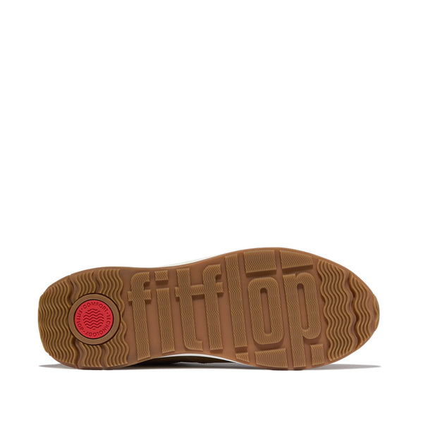 FITFLOP F-MODE T-TOE WAVE LEATHER/SUEDE SNEAKERS (Women)