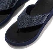FITFLOP F-Mode Toe Post - Denim And Hotfix (Women)