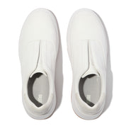 FITFLOP F-Mode Tumbled-Leather Laceless Sneakers (Women)