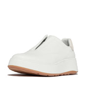 FITFLOP F-Mode Tumbled-Leather Laceless Sneakers (Women)