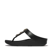 FITFLOP Fino Crystal-Jewel Toe-Post Sandals (Women)