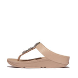 FITFLOP Fino Crystal-Jewel Toe-Post Sandals (Women)