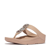FITFLOP Fino Crystal-Jewel Toe-Post Sandals (Women)