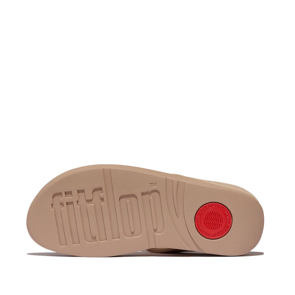 FITFLOP Fino Crystal-Jewel Toe-Post Sandals (Women)