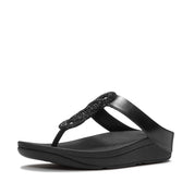 FITFLOP Fino Crystal-Twist Toe-Post Sandals (Women)