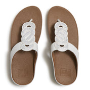 FITFLOP Fino Crystal-Twist Toe-Post Sandals (Women)