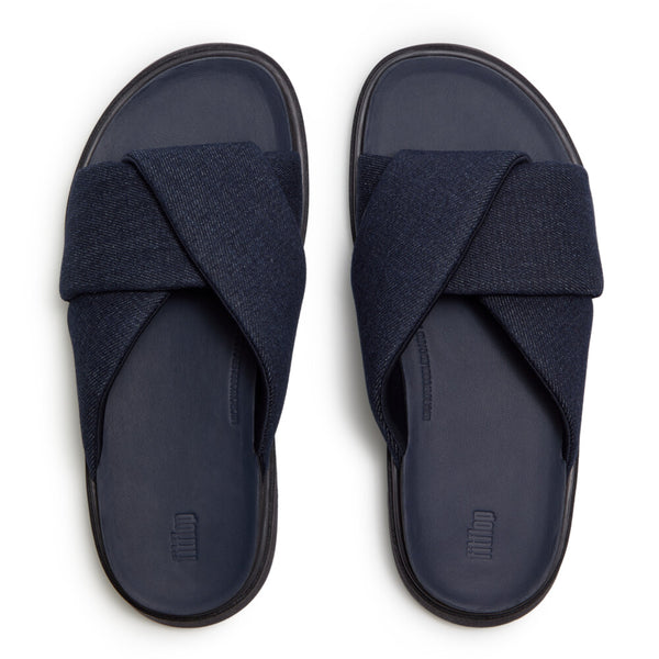 FITFLOP Gen-FF Folded-Denim Slides (Women)